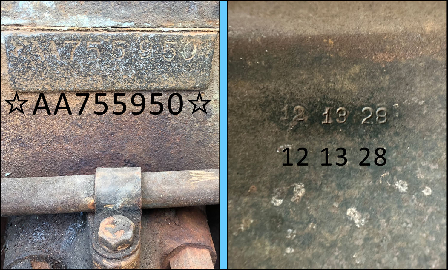 Russell Smith – 1928 Express Truck – ID's